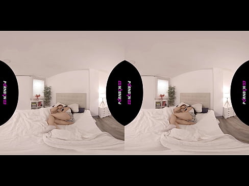 ❤️ PORNBCN VR Хоёр залуу лесбиян 4K 180 3D виртуал бодит байдалд эвэрлэн сэрж байна Женева Беллуччи Катрина Морено Супер порно манайд ❤